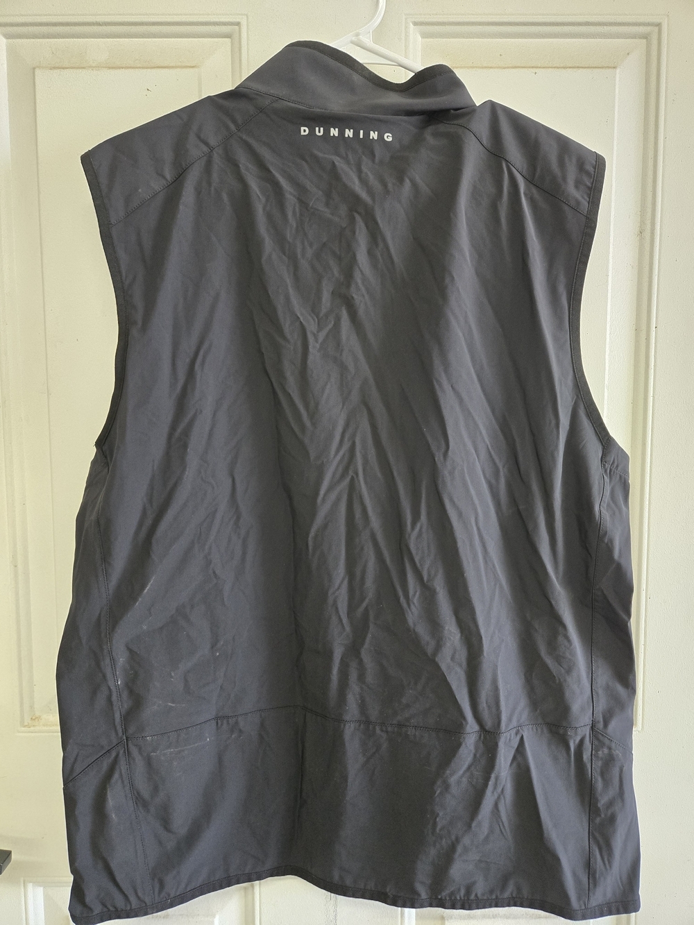 Dunning Golf Lightweight Zip-Up Sleeveless Vest Womens Black Size M - Picture 4 of 5